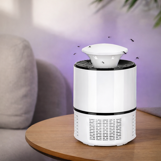 LAMPARA MATA MOSQUITOS CON LUZ UV